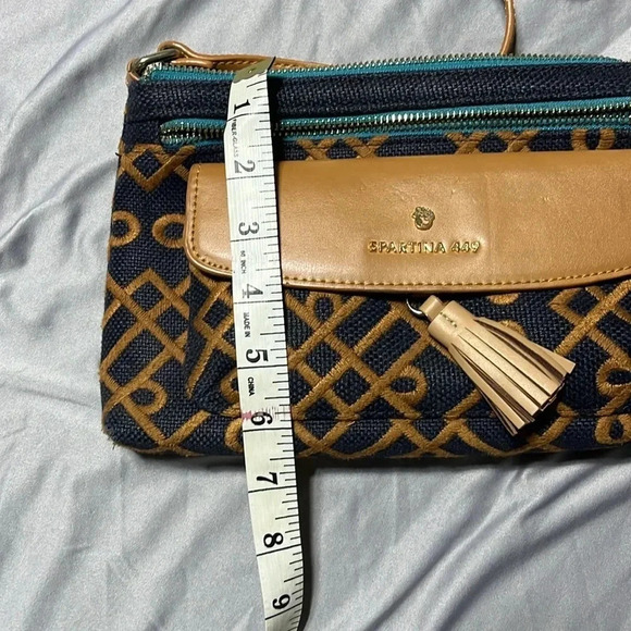 Spartina 449 Mareena‎ Ava Phone Crossbody Bag Travel Cruise Practical Nautical - Picture 4 of 16